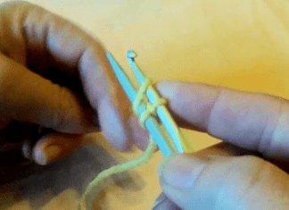 Montage de mailles avec un crochet Montage de maille avec un crochet