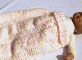 Gigoteuse au crochet et tricot Gigoteuse au crochet et tricot