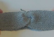 Bandeau au tricot Bandeau au tricot