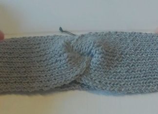 Bandeau au tricot Bandeau au tricot