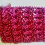 Point fantaisie original au tricot Point fantaisie au tricot